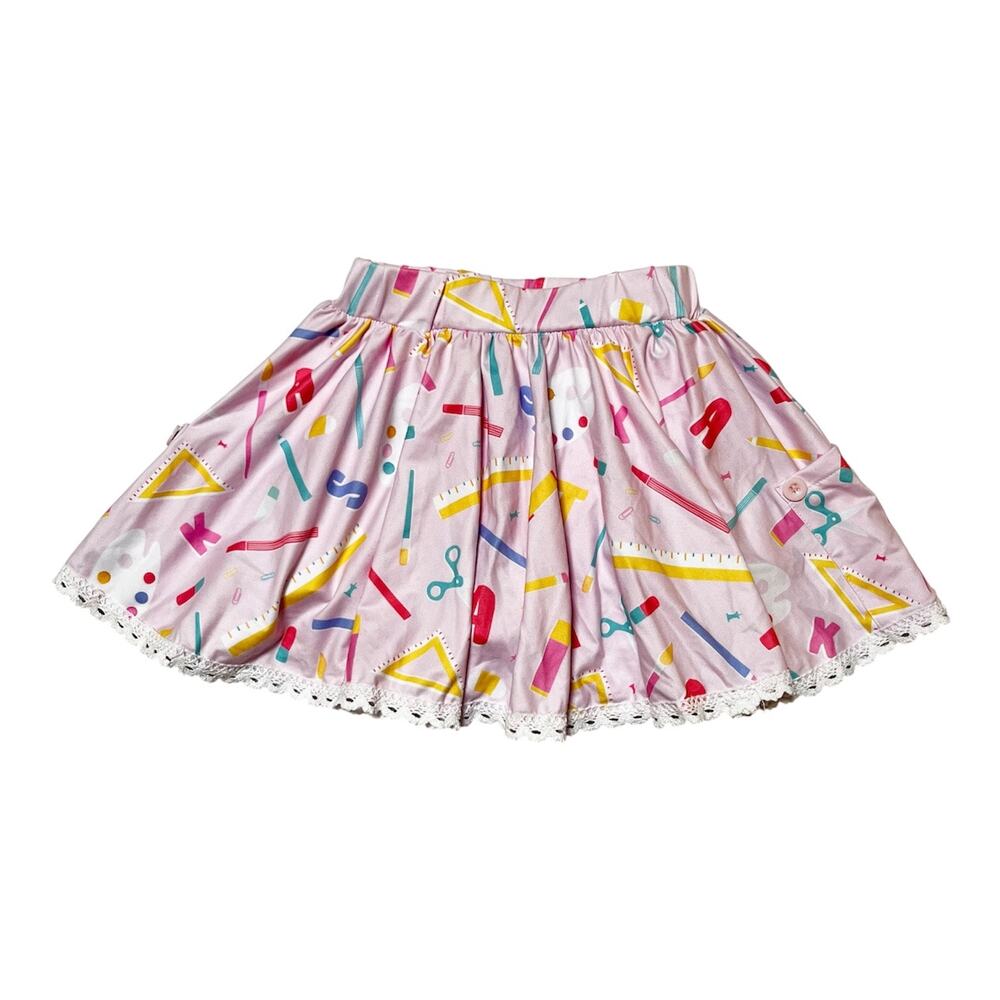 Eliza Cate School Supplies Skort Size 5T